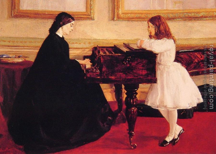 James Abbottb McNeill Whistler : At the Piano